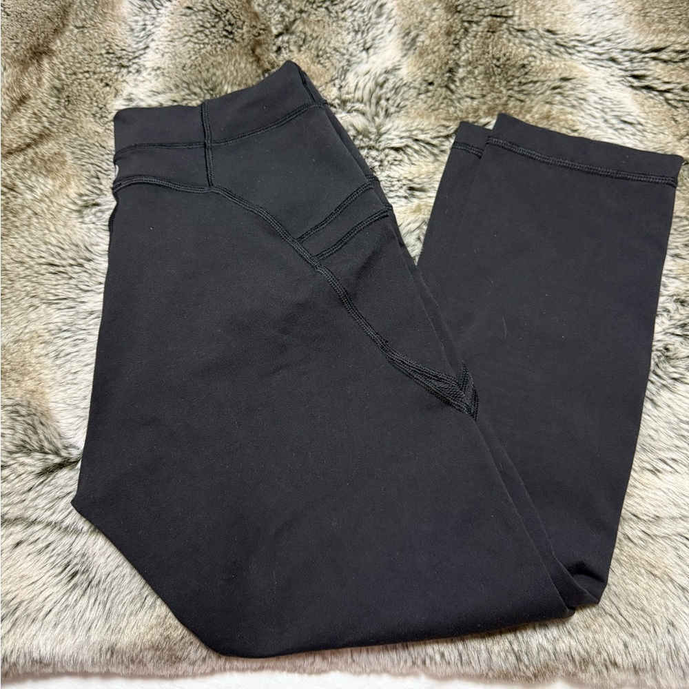 Lululemon Crop Leggings | black